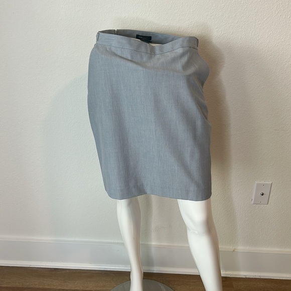 BCBG women’s blue/gray three-piece suit, including pants/skirt/jacket size 6 - Picture 12 of 16